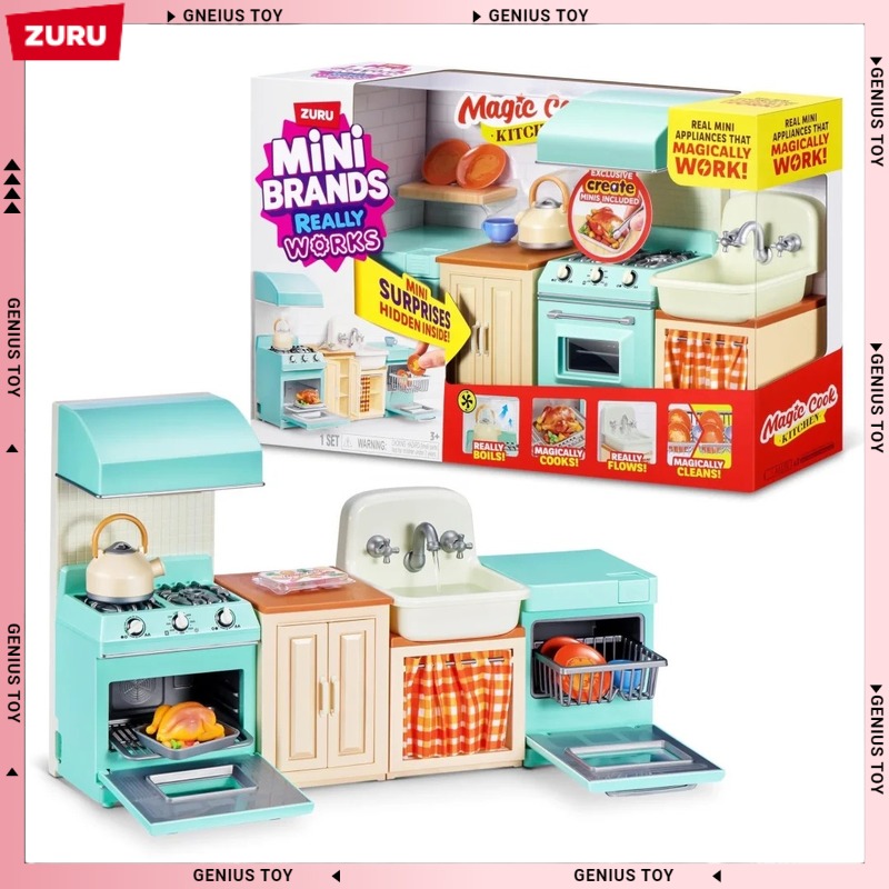 Kitchen Appliances Oven - ชุดครัวมินิแบรนด์ส์ ซูรู เมจิก คุก คิทเช่น ซัพไพรส์