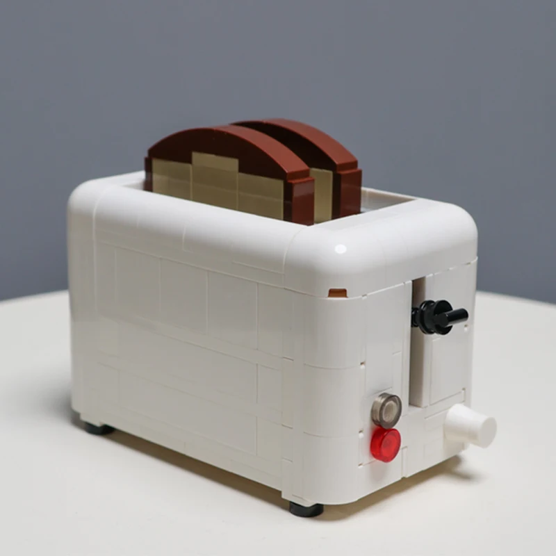 Kitchen Appliances To Gift - 289 ชิ้น MOC เครื่องปิ้งขนมปังแบบจำลองเครื่องใช้ในครัว บล็อกตัวต่อแบบโมดูลาร์ DIY