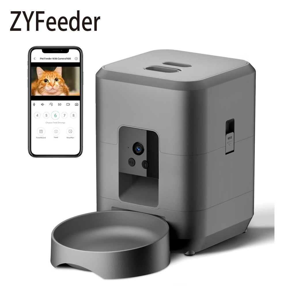 Kitchen Appliances Video - 2L เครื่องป้อนสัตว์เลี้ยงอัตโนมัติ Cat Smart Pet Feeder
