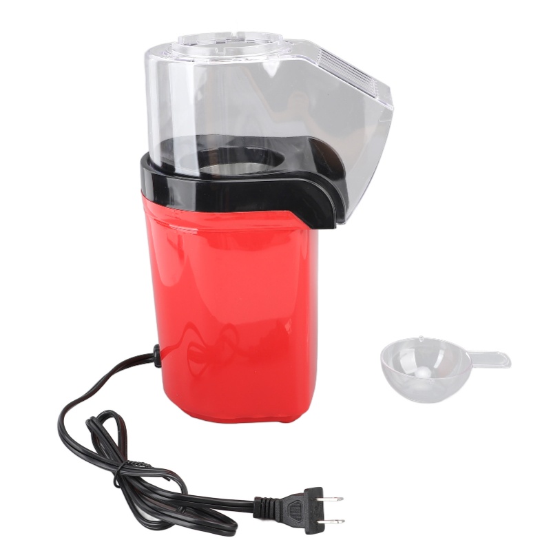 Air Popcorn Maker - เครื่องทำป๊อปคอร์นไฟฟ้า 1200 วัตต์ แบบไร้น้ำมัน ทำป๊อปคอร์นเร็ว ใช้งานง่ายเพียงปุ่มเดียว
