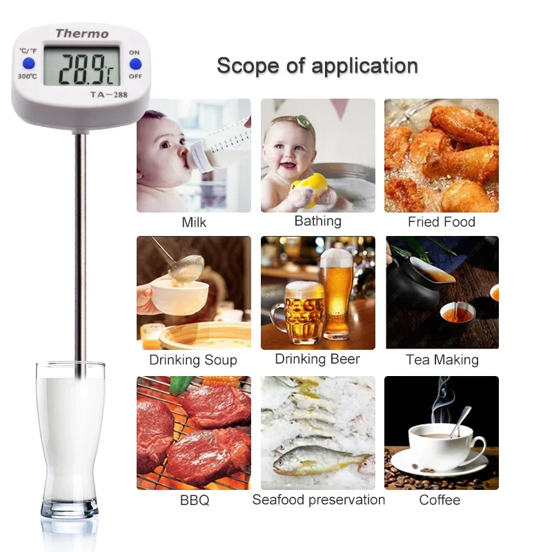 LCD Digital TA288 อาหาร BBQ Pr - Kitchen Appliances Video บทวิจารณ์และราคา