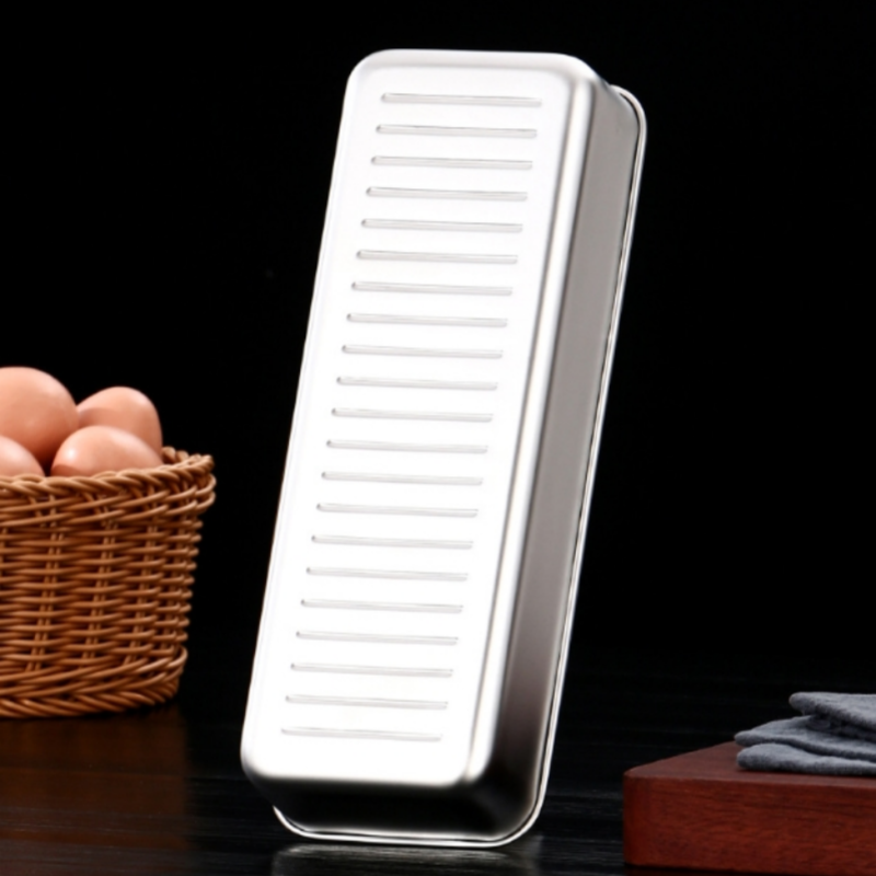 ภาชนะใส่เบคอน304สแตนเลสภาชนะเก - Kitchen Appliances Organizer บทวิจารณ์และราคา