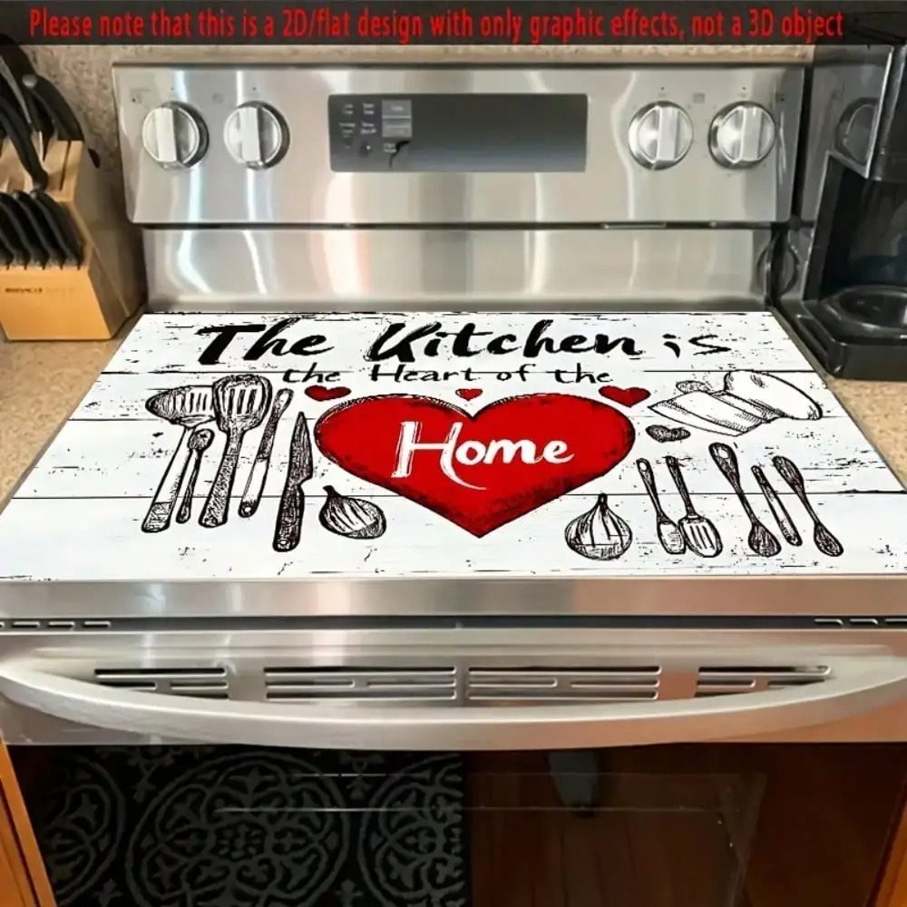 ผ้าคลุมเตาในครัว 1 ชิ้น - ลายห - Kitchen Appliances Design บทวิจารณ์และราคา