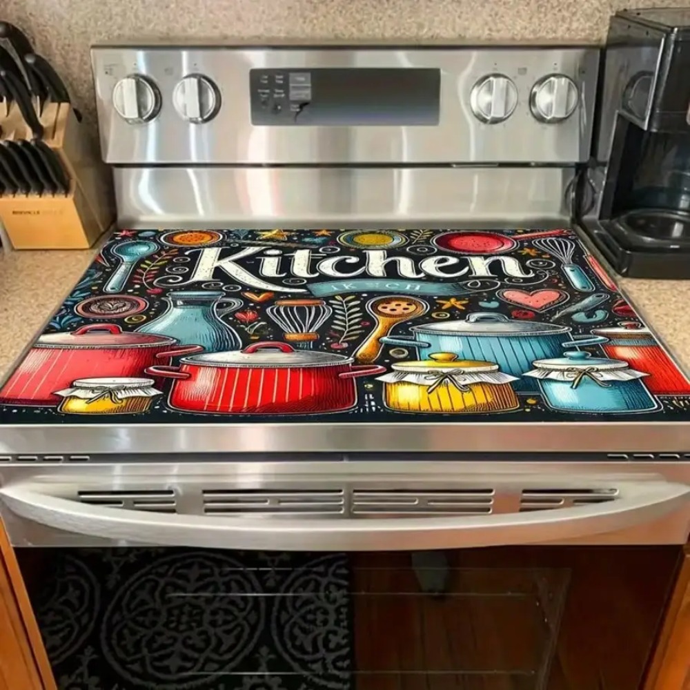ผ้าคลุมเตาในครัว 1 ชิ้น - ลายห - Kitchen Appliances Design บทวิจารณ์และราคา