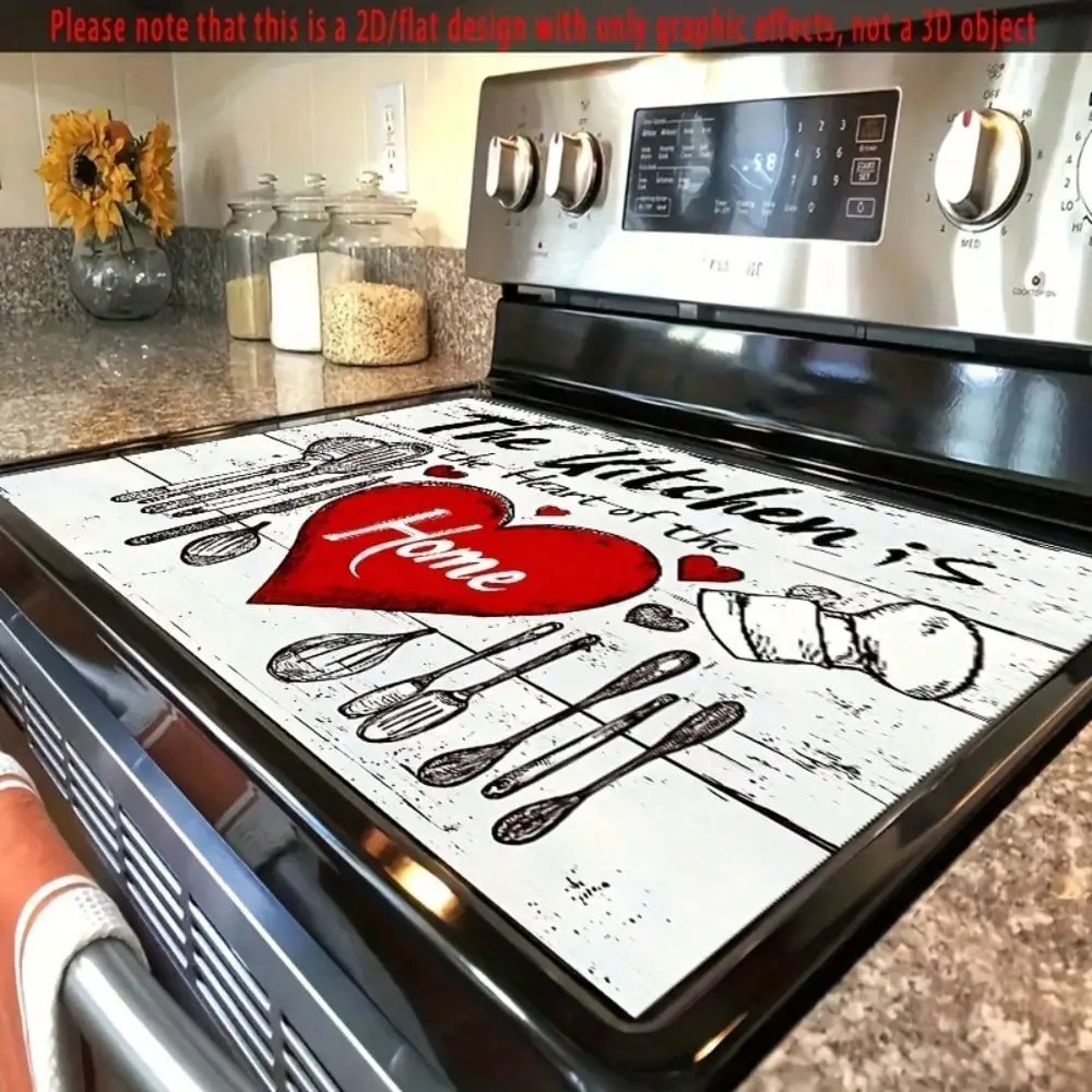 ผ้าคลุมเตาในครัว 1 ชิ้น - ลายห - Kitchen Appliances Design บทวิจารณ์และราคา