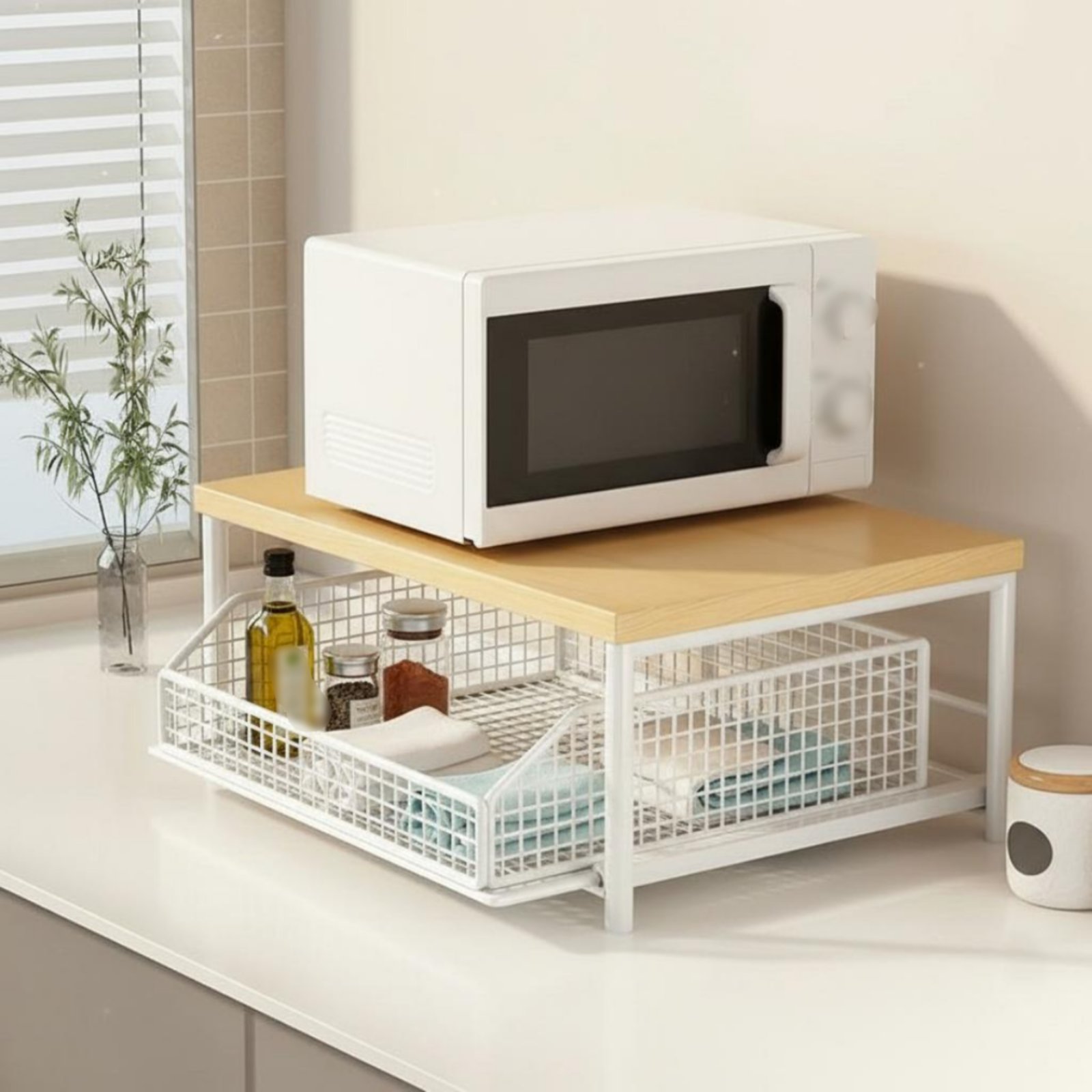 ชั้นวางของในครัว 2 ชั้น ประหยั - Kitchen Appliances Usa บทวิจารณ์และราคา