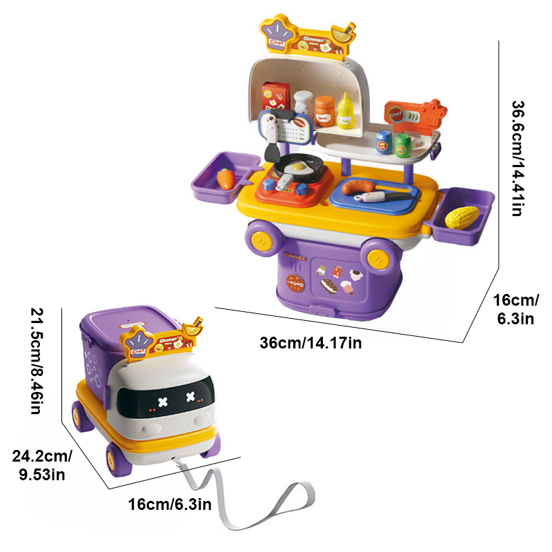 ชุดของเล่น 2in1 ครัวและชุดแพทย - Kitchen Appliances To Gift บทวิจารณ์และราคา