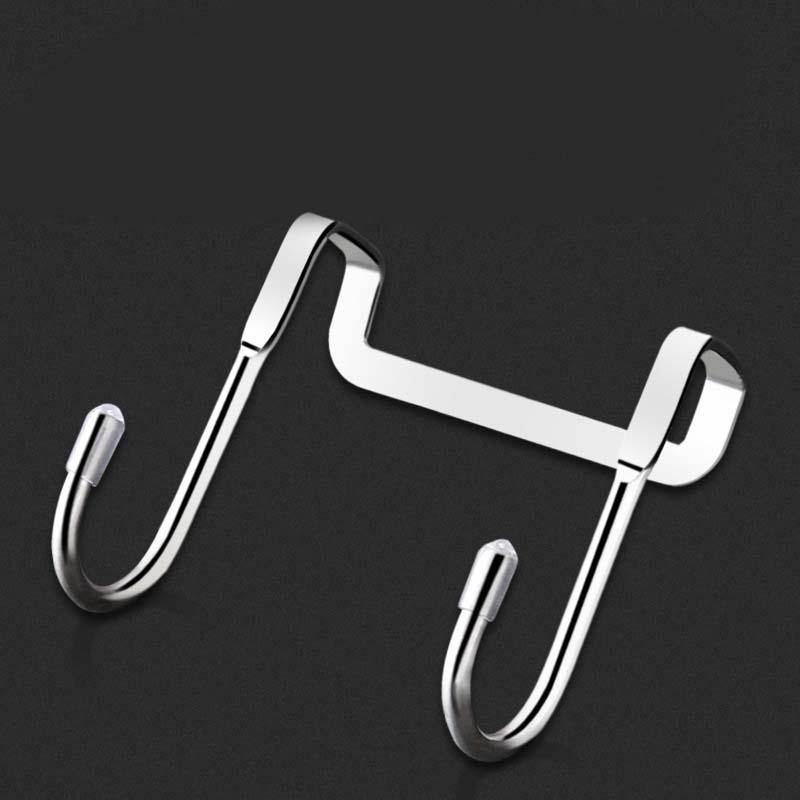 5PC 304 ตะขอสแตนเลสเจาะฟรี Dou - Kitchen Appliances Organizer บทวิจารณ์และราคา