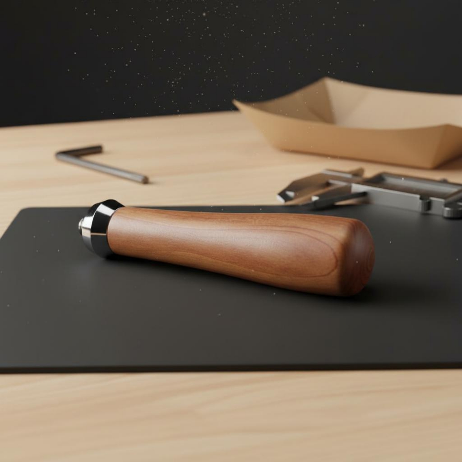 ด้ามจับพอร์ตาฟิลเตอร์ไม้ ออกแบ - Kitchen Appliances Design บทวิจารณ์และราคา
