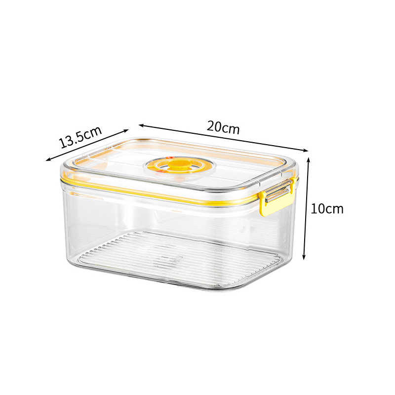 สูญญากาศสดกล่องตู้เย็นกระป๋องป - Kitchen Appliances Organizer บทวิจารณ์และราคา