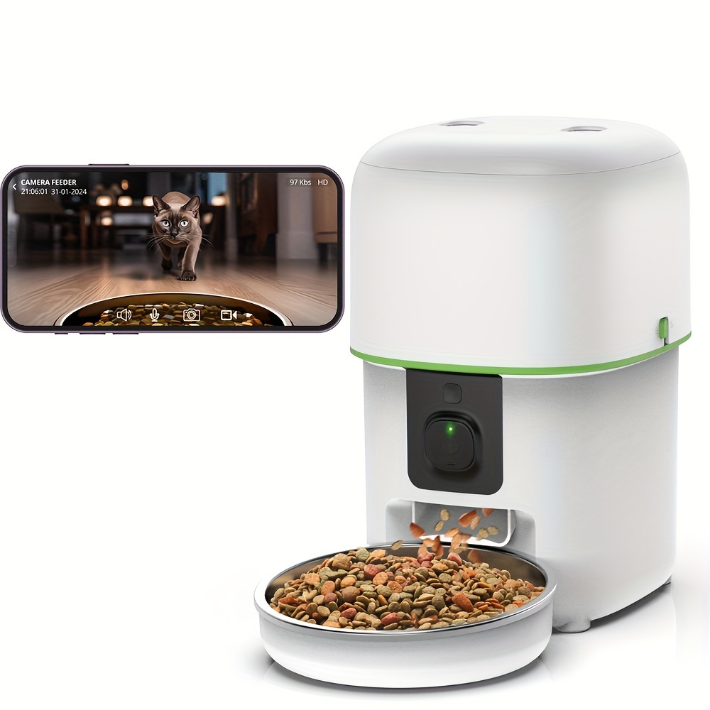 2L 5G กล้องสัตว์เลี้ยง Feeder  - Kitchen Appliances Video บทวิจารณ์และราคา