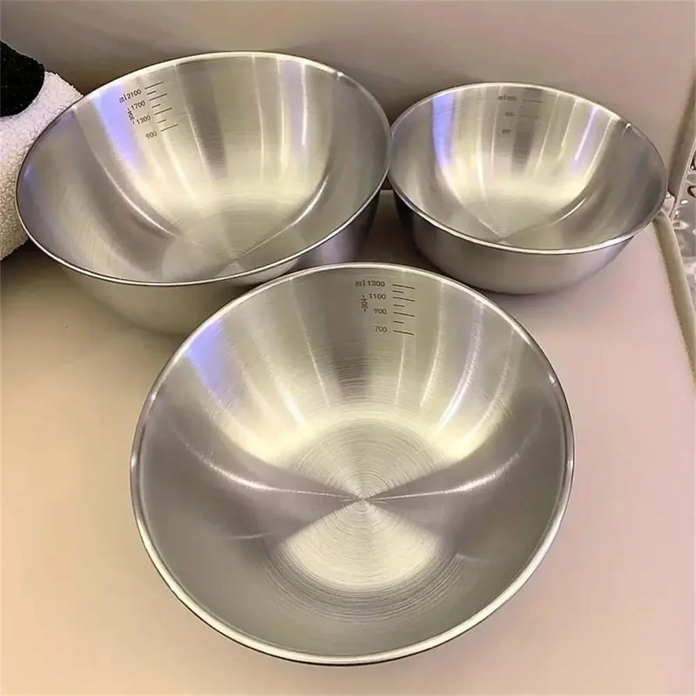 ชุดชามสแตนเลส 1-3 ใบ พร้อมสเกล - Kitchen Appliances Organizer บทวิจารณ์และราคา