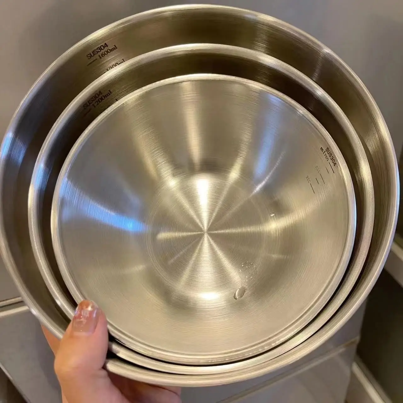 ชุดชามสแตนเลส 1-3 ใบ พร้อมสเกล - Kitchen Appliances Organizer บทวิจารณ์และราคา