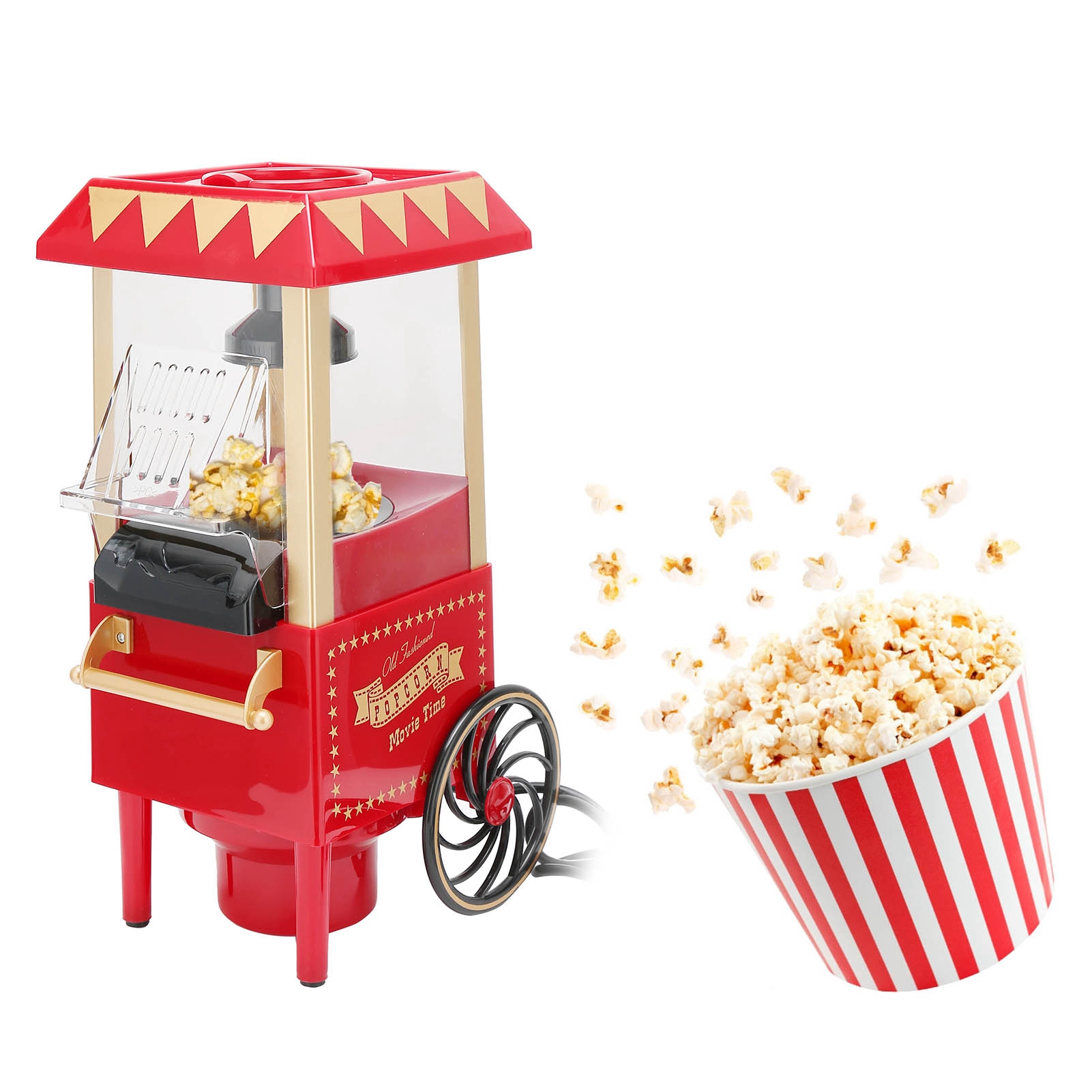 เครื่องทำป๊อปคอร์นอัตโนมัติ รุ - Air Popcorn Maker บทวิจารณ์และราคา