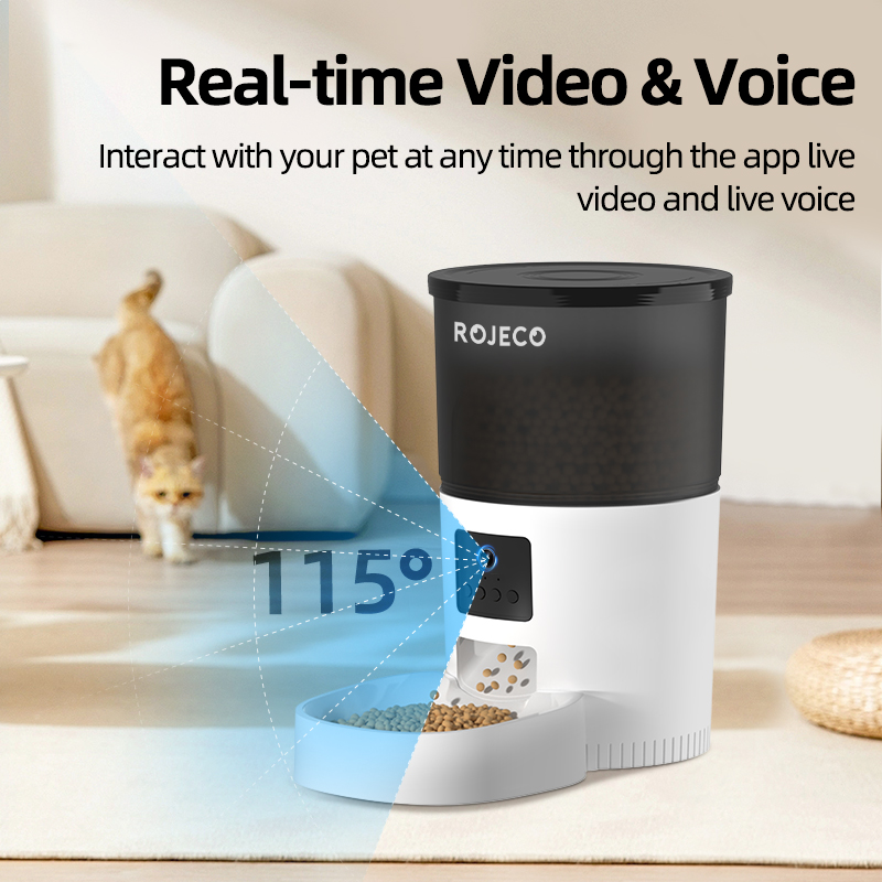 ROJECO เครื่องป้อนแมวอัตโนมัติ - Kitchen Appliances Video บทวิจารณ์และราคา