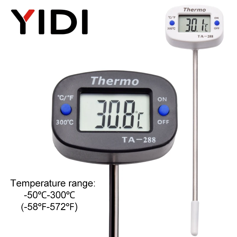 TA288 LCD เครื่องวัดอุณหภูมิอา - Kitchen Appliances Video บทวิจารณ์และราคา