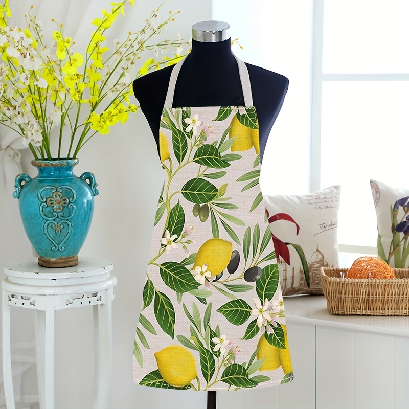 ผ้ากันเปื้อนพิมพ์ลายมะนาวและดอ - Kitchen Appliances Hobart บทวิจารณ์และราคา
