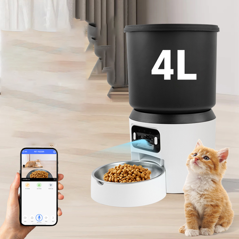 เครื่องให้อาหารสัตว์เลี้ยง 4 ล - Kitchen Appliances Video บทวิจารณ์และราคา