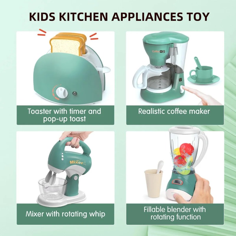 ของเล่นเครื่องใช้ในครัวจำลองพร - Kitchen Appliances To Gift บทวิจารณ์และราคา